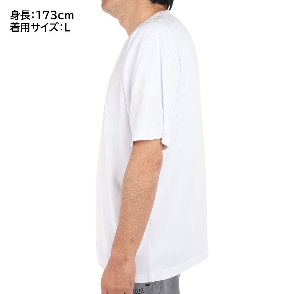 エックスティーエス（XTS）（メンズ、レディース）バスケットボールウェア ドライプラス メッセージグラフィックTシャツ 751G2CD7116 WHT