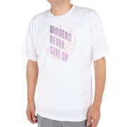 エックスティーエス（XTS）（メンズ、レディース）バスケットボールウェア ドライプラス メッセージグラフィックTシャツ 751G2CD7116 WHT