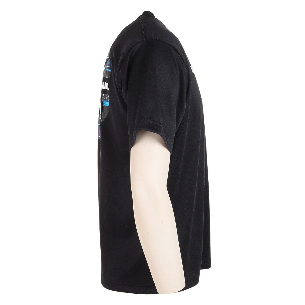 エックスティーエス（XTS）（メンズ、レディース）バスケットボールウェア ドライプラス メッセージグラフィックTシャツ 751G2CD7117 BLK