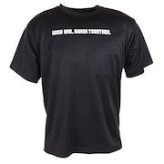 エックスティーエス（XTS）（メンズ、レディース）バスケットボールウェア ドライプラス メッセージグラフィックTシャツ 751G2CD7117 BLK