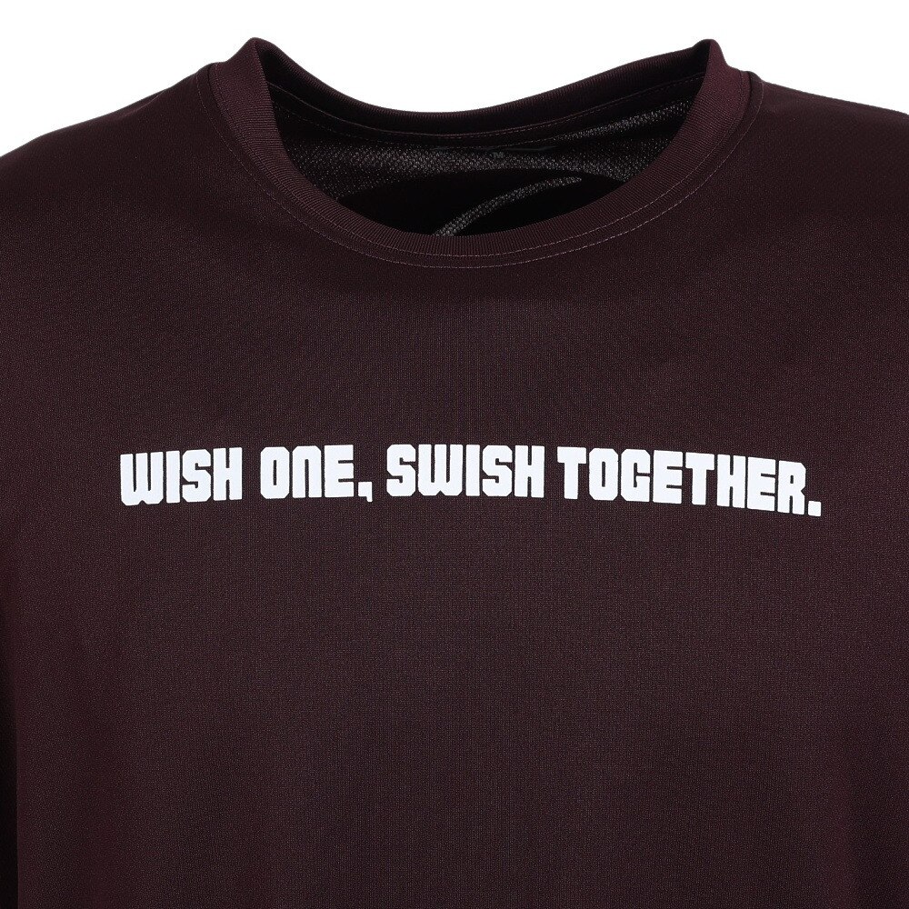 エックスティーエス（XTS）（メンズ、レディース）バスケットボールウェア ドライプラス メッセージグラフィックTシャツ 751G2CD7117 WIN