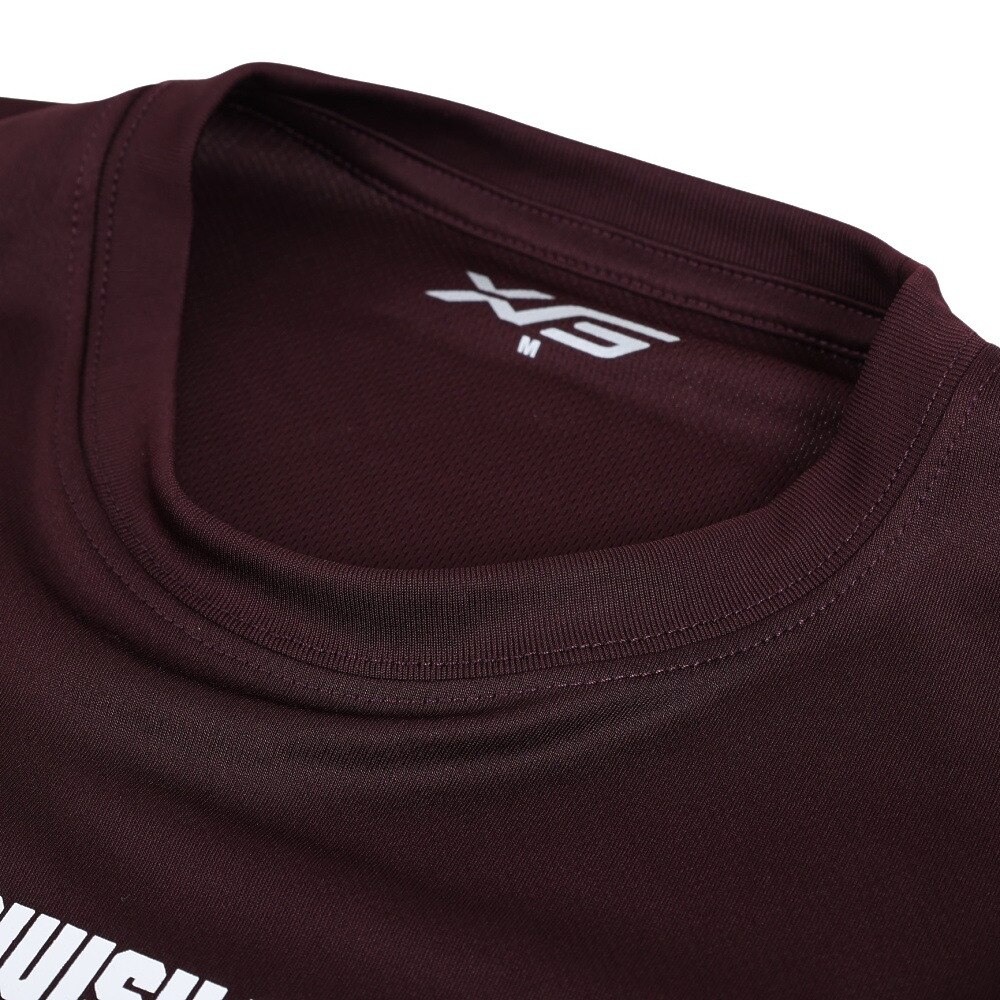 エックスティーエス（XTS）（メンズ、レディース）バスケットボールウェア ドライプラス メッセージグラフィックTシャツ 751G2CD7117 WIN