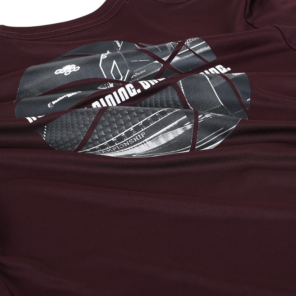 エックスティーエス（XTS）（メンズ、レディース）バスケットボールウェア ドライプラス メッセージグラフィックTシャツ 751G2CD7117 WIN