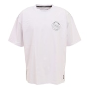 ライズ（RYZ）（メンズ）バスケットボールウェア RING LOGO半袖Tシャツ RZ30CD22SS7196 WHT