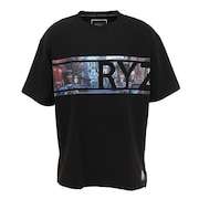 ライズ（RYZ）（メンズ）バスケットボールウェア DT PHOTO 半袖Tシャツ RZ30CD22SS7197 BLK