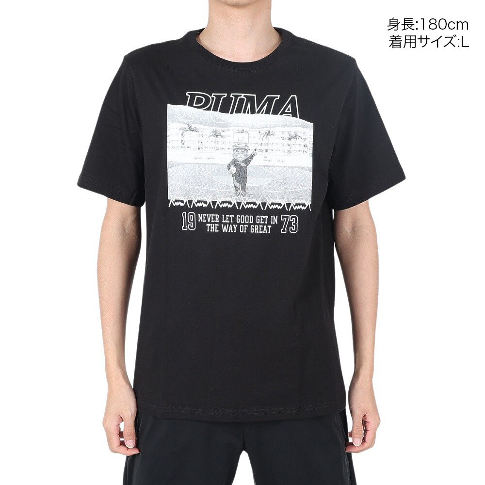 プーマ（PUMA）（メンズ）バスケットボールウェア DYLAN 半袖Tシャツ 53273011