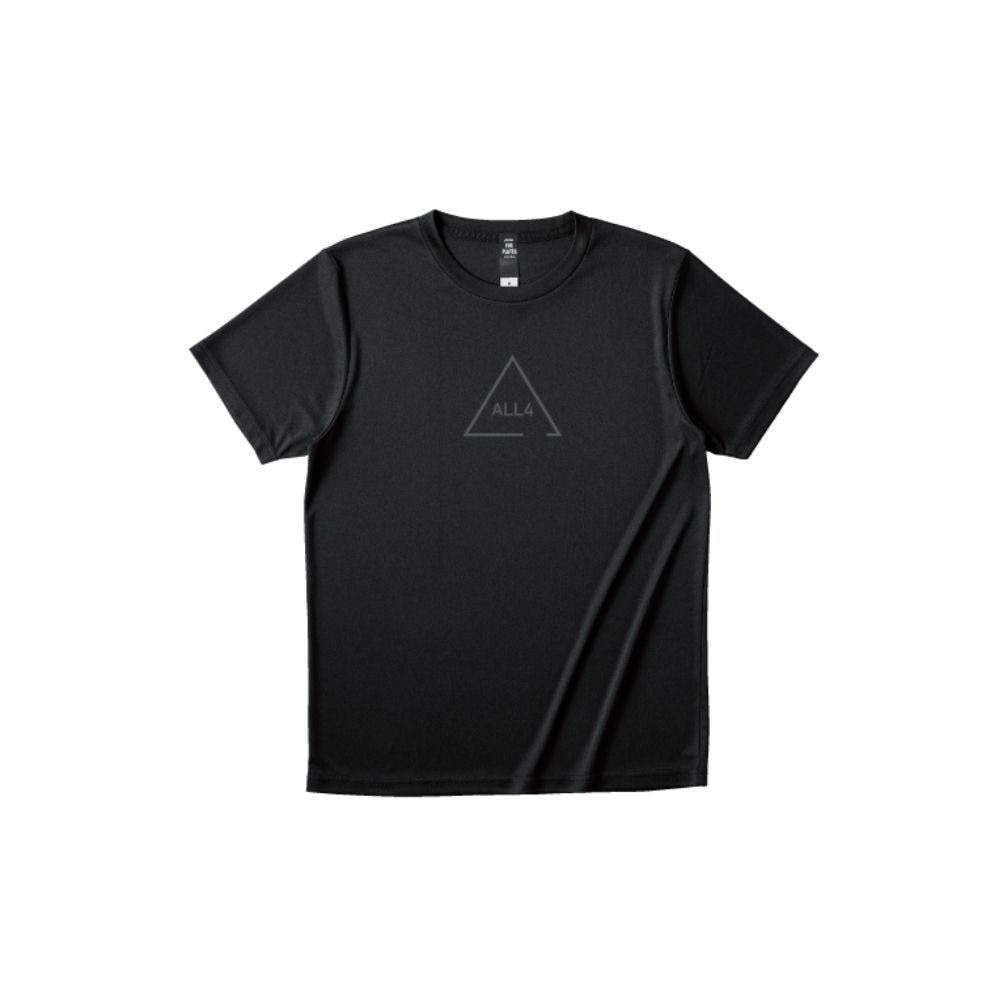 ALL4（ALL4）（メンズ）バスケットボールウェア UVカット SPORTS DRY TRIANGLE1 ASD-0002-BK 速乾