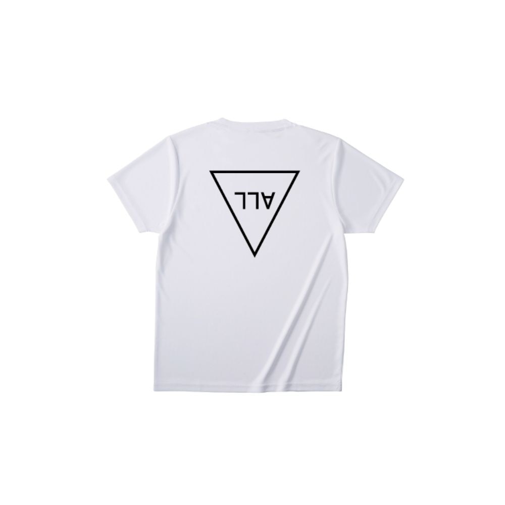 ALL4（ALL4）（メンズ）バスケットボールウェア UVカット SPORTS DRY TRIANGLE2 ASD-0004-WH 速乾