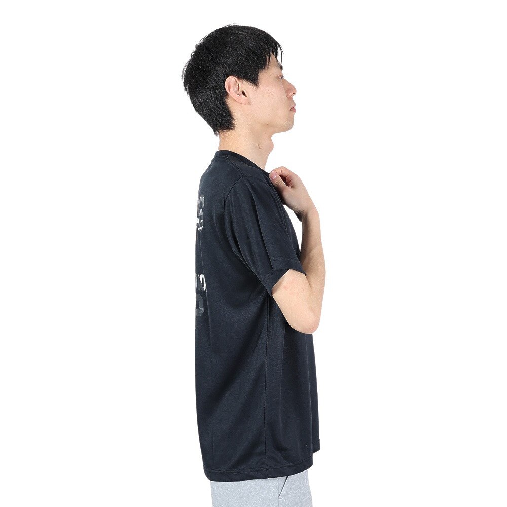 エックスティーエス（XTS）（メンズ）バスケットボールウェア ドライプラス Winners never give up 751G2TS7118 BLK★★★