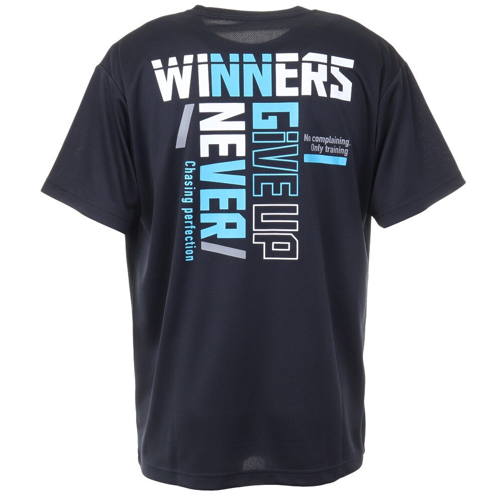 エックスティーエス（XTS）（メンズ）バスケットボールウェア ドライプラス Winners never give up 751G2TS7119 BLK