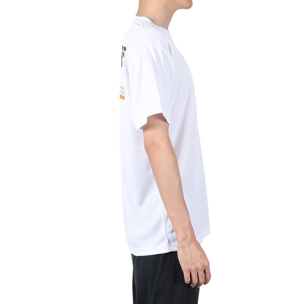 エックスティーエス（XTS）（メンズ）バスケットボールウェア Winners never give up Tシャツ 751G2TS7119 WHT