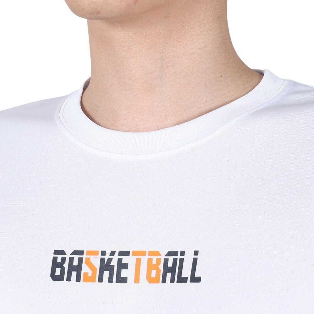 エックスティーエス（XTS）（メンズ）バスケットボールウェア Winners never give up Tシャツ 751G2TS7119 WHT