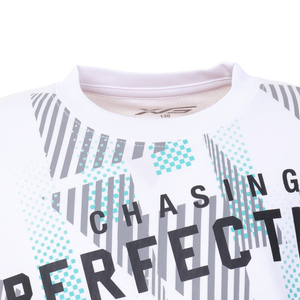 エックスティーエス（XTS）（キッズ）ジュニア バスケットボールウェア ドライプラス Chasing perfection 751G2TS7146 WHT