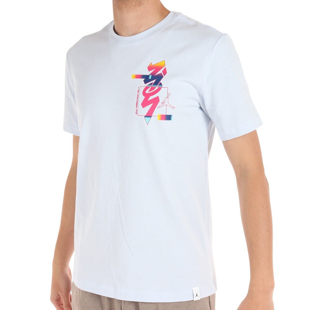 ジョーダン（JORDAN）（メンズ）バスケットボールウェア ザイオン シーズナル半袖Tシャツ DR2125-453