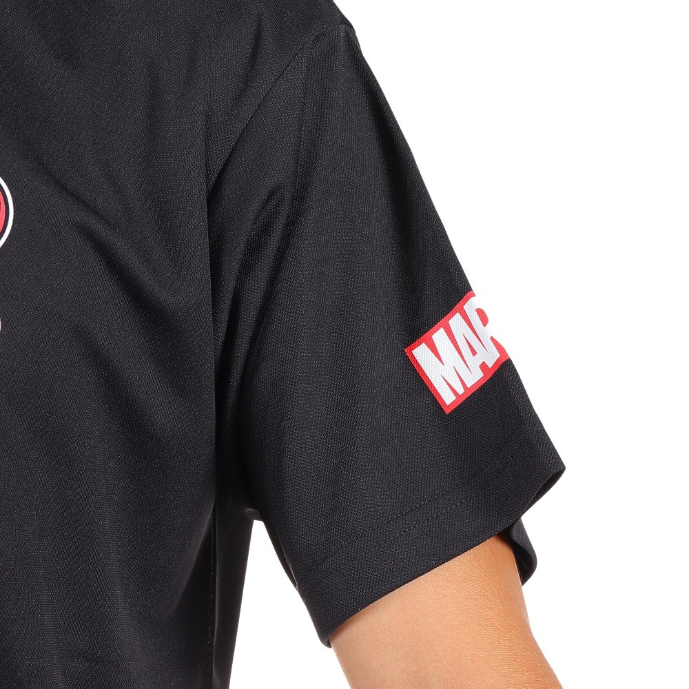 マーベル（MARVEL）（メンズ）マーベル UVカット デッドプール半袖Tシャツ DS0222001 冷感 速乾