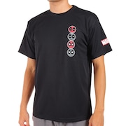 マーベル（MARVEL）（メンズ）マーベル UVカット デッドプール半袖Tシャツ DS0222001
