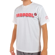 (メンズ)マーベル UVカット デッドプール半袖Tシャツ DS0222002 冷感 速乾