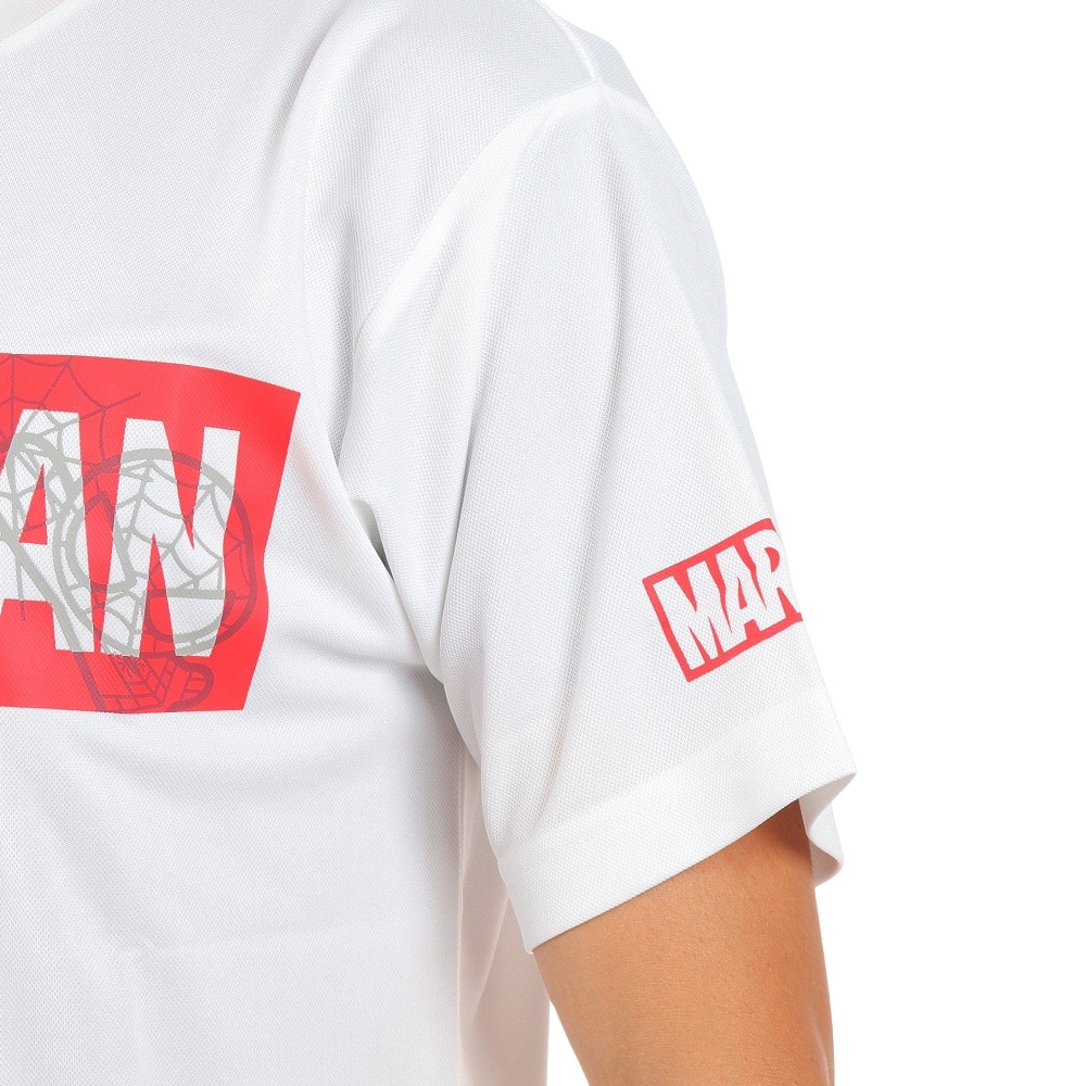 マーベル（MARVEL）（メンズ）スパイダーマン半袖Tシャツ UVカット DS0222004 冷感 速乾