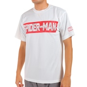 (メンズ)スパイダーマン半袖Tシャツ UVカット DS0222004 冷感 速乾