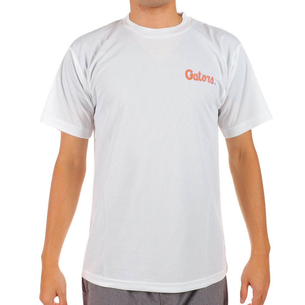 カレッジ（College）（メンズ）バスケットボールウェア UVカット プラクティス半袖Tシャツ CL8222001 冷感 速乾