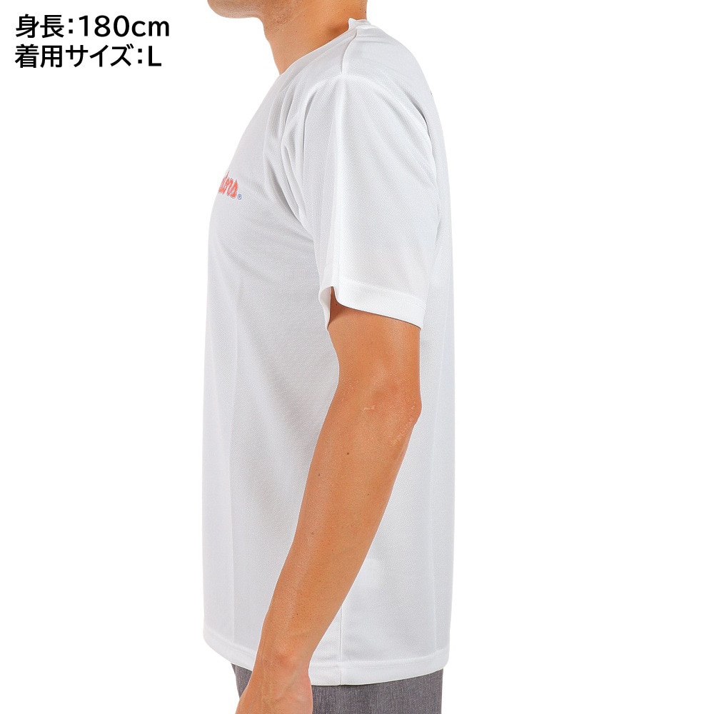 カレッジ（College）（メンズ）バスケットボールウェア UVカット プラクティス半袖Tシャツ CL8222001 冷感 速乾