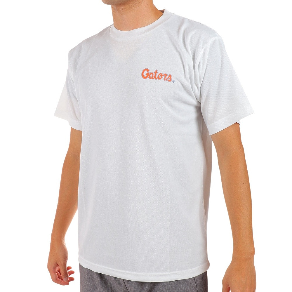 カレッジ（College）（メンズ）バスケットボールウェア UVカット プラクティス半袖Tシャツ CL8222001 冷感 速乾