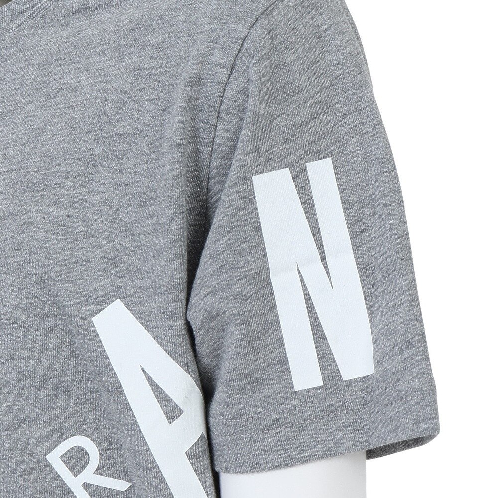ＪＯＲＤＡＮ（キッズ）バスケットボール ジュニア グラフィック 半袖 グレー Tシャツ 95A512-GEH.