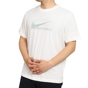 ナイキ（NIKE）（メンズ）バスケットボールウェア Dri-FIT スウッシュ 半袖Tシャツ DR7643-100