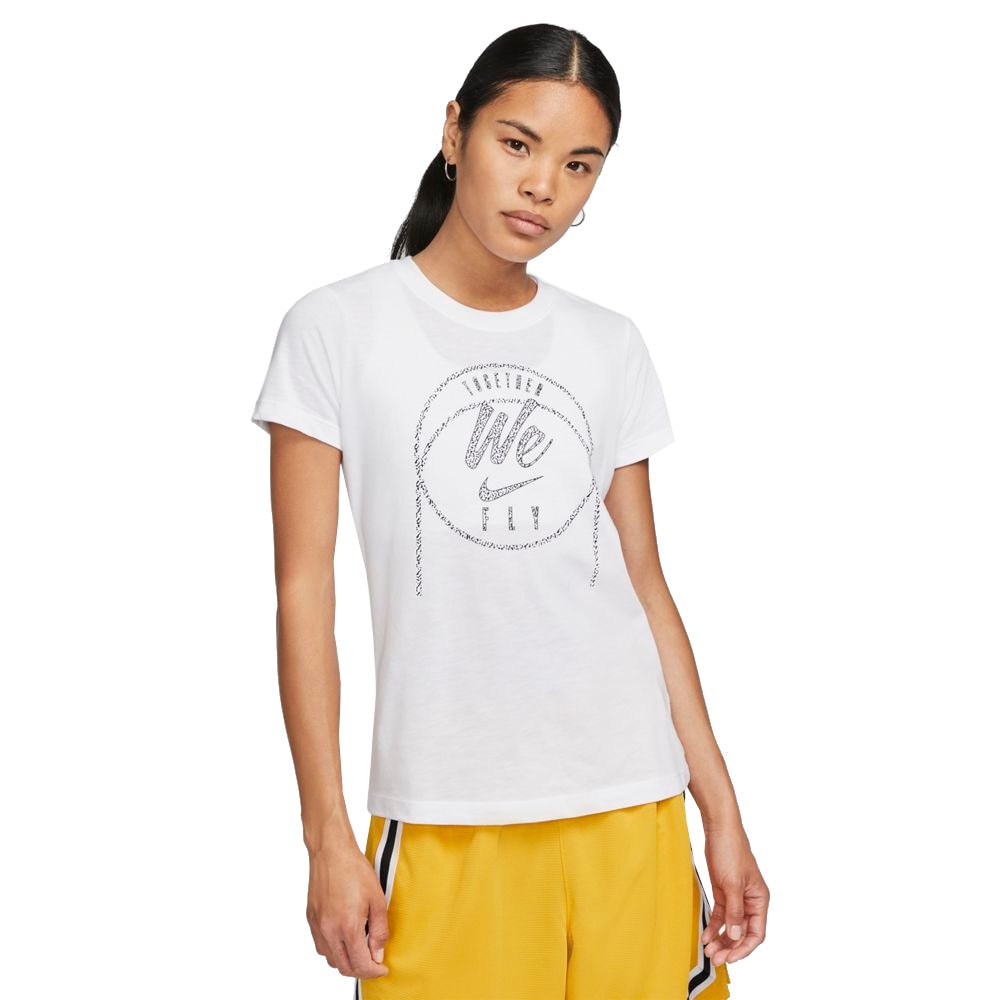 ナイキ（NIKE）（レディース）バスケットボールウェア ウィメンズ DF スウッシュ フライ 半袖 Tシャツ DV2378-100