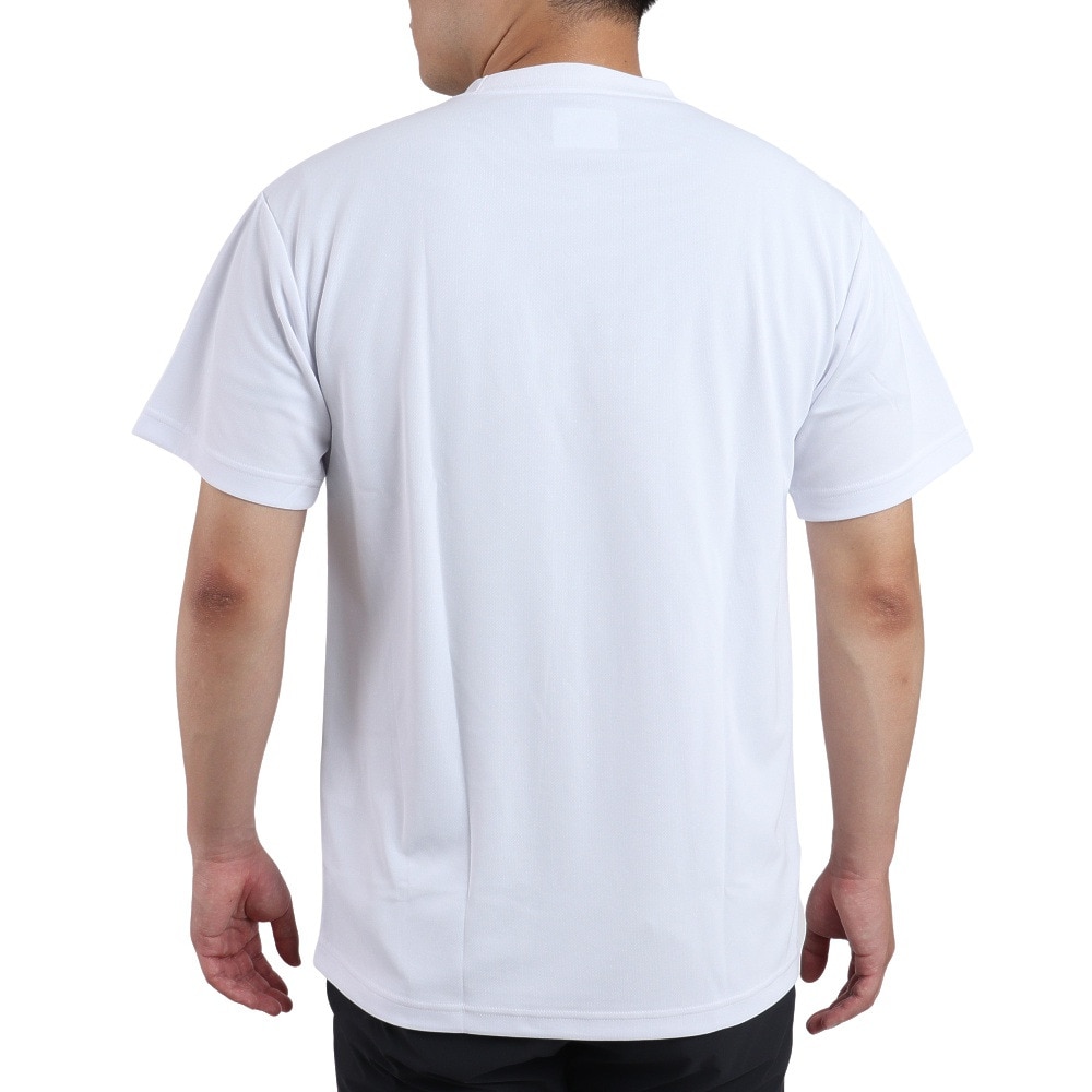 スポルディング（SPALDING）（メンズ）バスケットボールウェア UVカット Tシャツ デジカモボール SMT22112WH