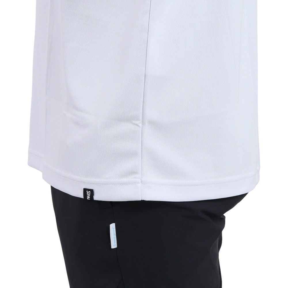 スポルディング（SPALDING）（メンズ）バスケットボールウェア UVカット Tシャツ デジカモボール SMT22112WH