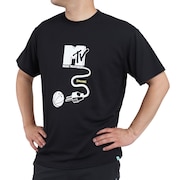 スポルディング（SPALDING）（メンズ）バスケットボールウェア UVカット Tシャツ MTV アンプラグド SMT22150M
