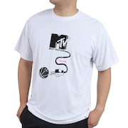 スポルディング（SPALDING）（メンズ）バスケットボールウェア UVカット Tシャツ MTV アンプラグド SMT22150M WH