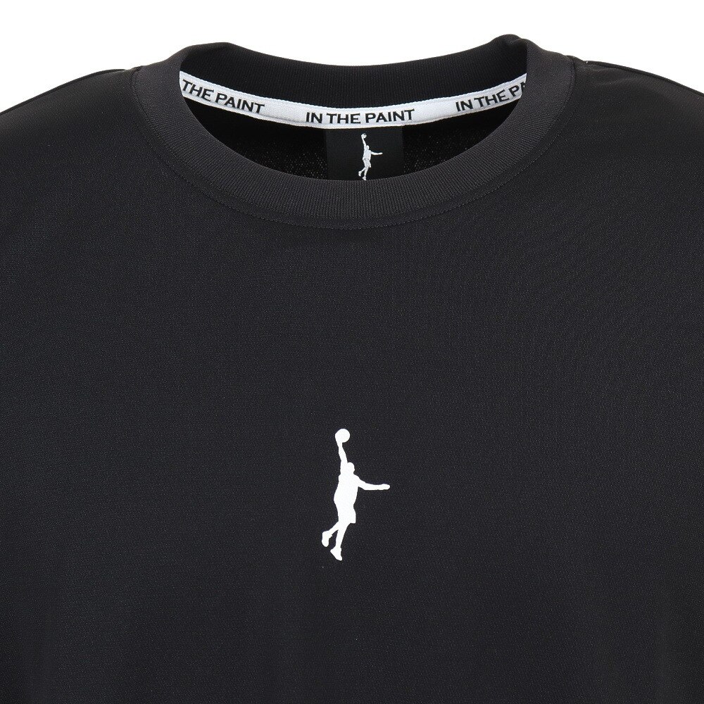 メール便不可】 インザペイント IN THE PAINT バスケットボールウェア ロンT 長袖Tシャツ ITP22408BLK メンズ  www.ansom.net