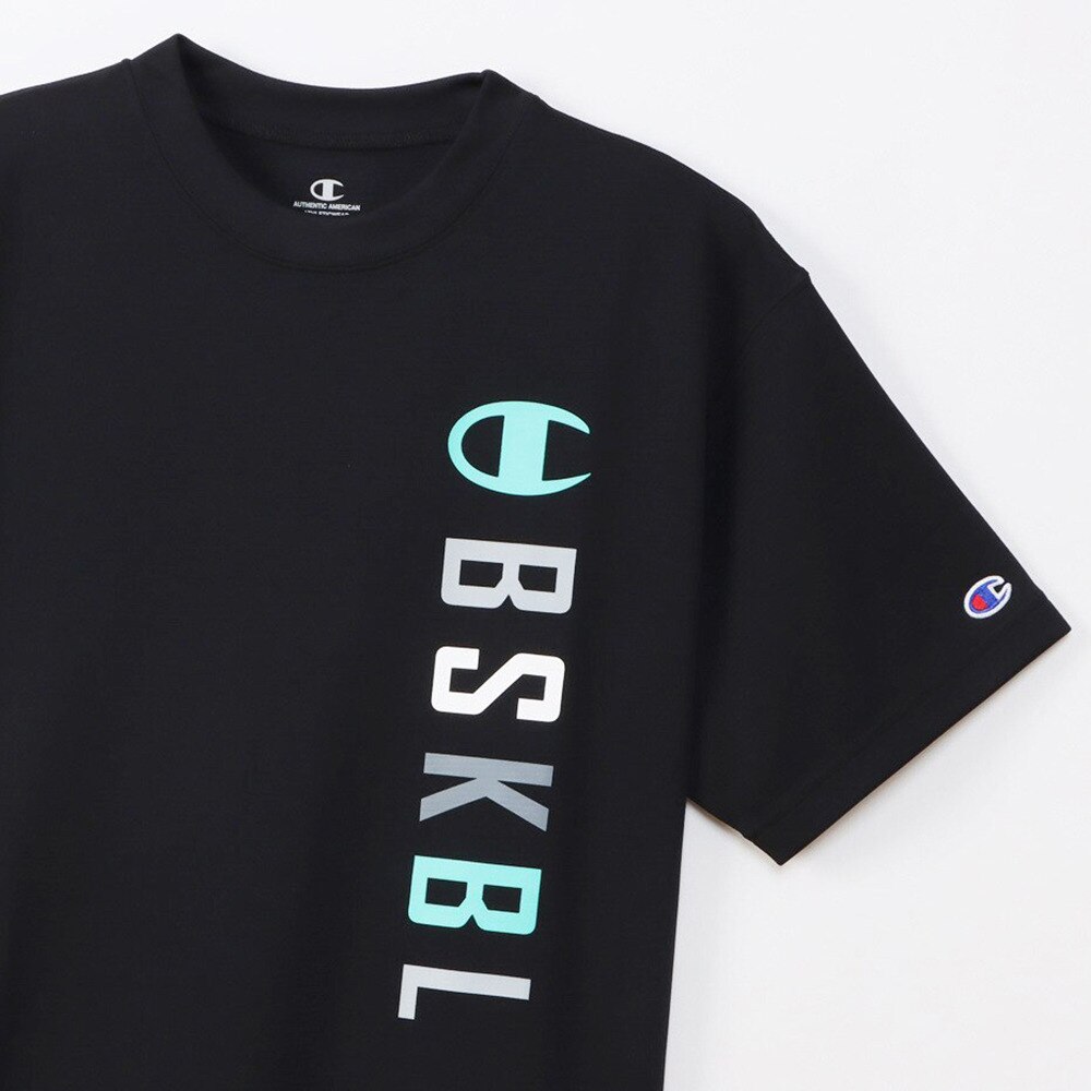 チャンピオン｜バスケットボールウェア 半袖Tシャツ C3-WB343 090 - マリン、ウィンタースポーツ用品はヴィクトリア