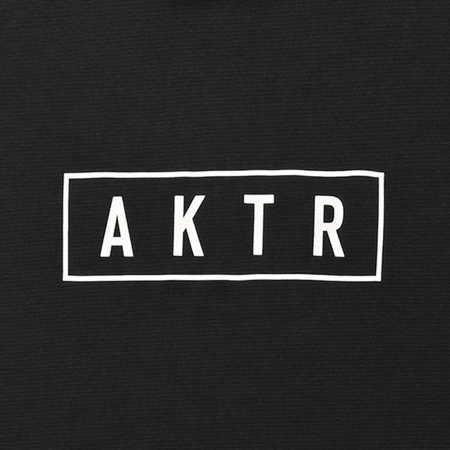 アクター（AKTR）（メンズ、レディース）バスケットボールウェア ベーシック ロゴ スポーツ Tシャツ 522-013005 BK