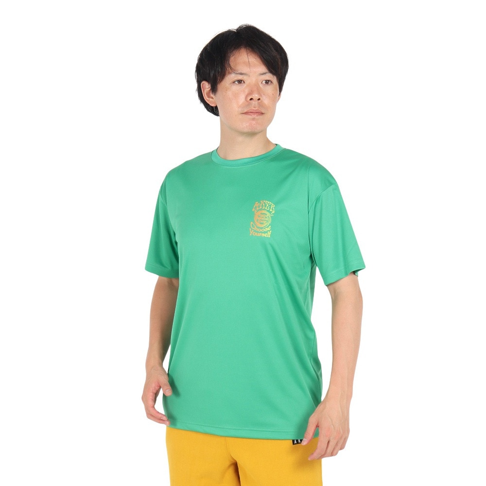 アクター（AKTR）（メンズ）バスケットボールウェア TRIP BALL スポーツ 半袖Tシャツ 222-070005 GR 速乾