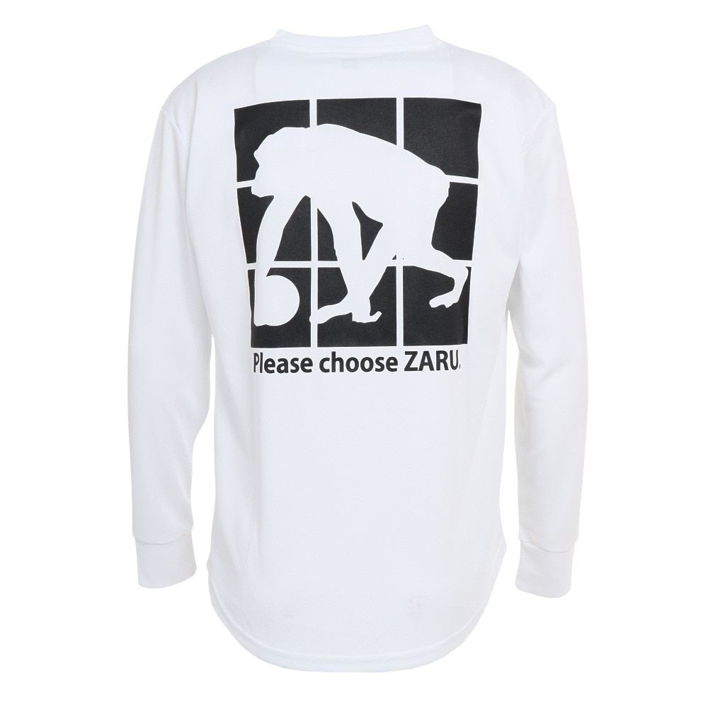 エゴザル（EGOZARU）（メンズ、レディース）バスケットボールウェア ロンT  not a ZARU ロングスリーブTシャツ EZLT-F2209-025