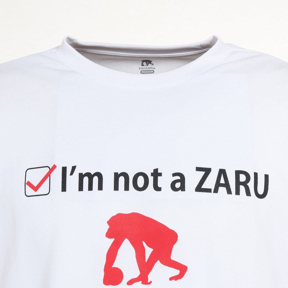 エゴザル（EGOZARU）（メンズ、レディース）バスケットボールウェア ロンT  not a ZARU ロングスリーブTシャツ EZLT-F2209-025