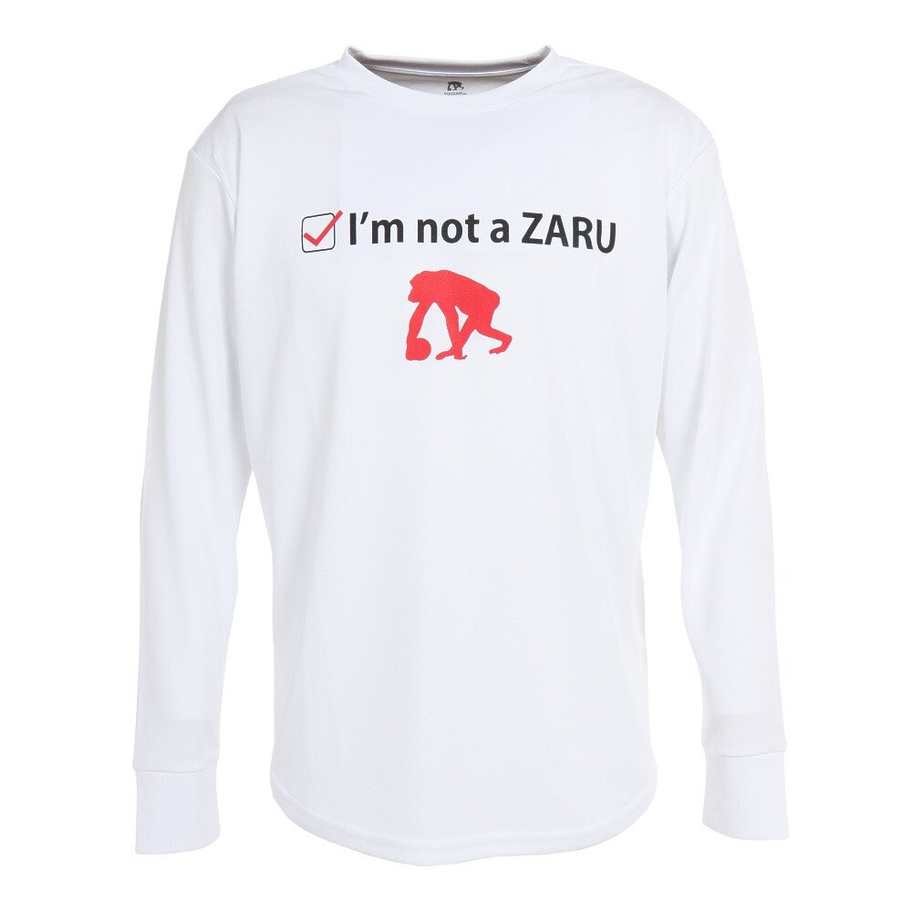 エゴザル（EGOZARU）（メンズ、レディース）バスケットボールウェア ロンT  not a ZARU ロングスリーブTシャツ EZLT-F2209-025