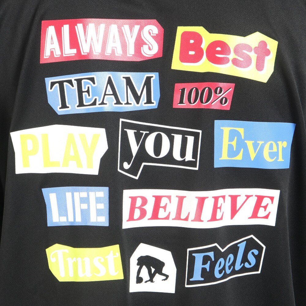 エゴザル（EGOZARU）（メンズ）バスケットボールウェア カットキャラクターズ ロングスリーブTシャツ EZLT-F2219-012