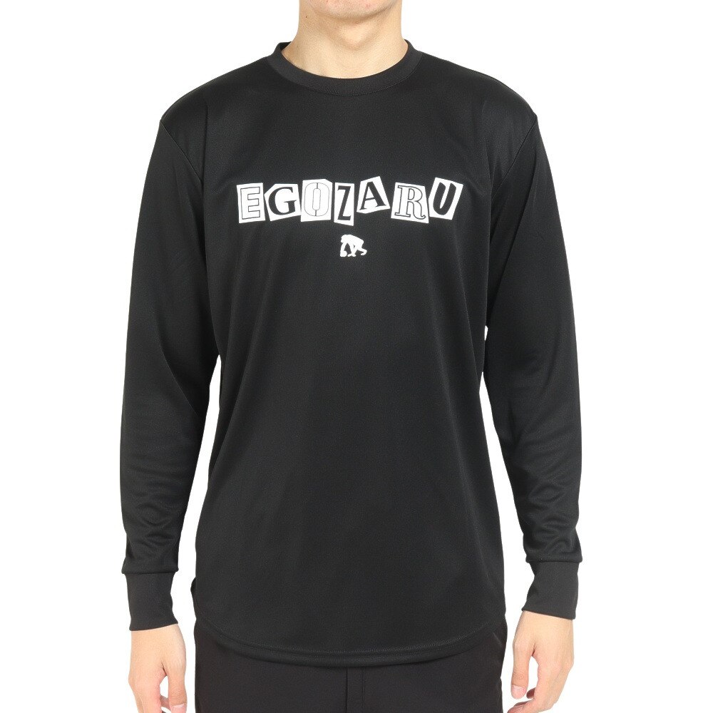 エゴザル（EGOZARU）（メンズ）バスケットボールウェア カットキャラクターズ ロングスリーブTシャツ EZLT-F2219-012