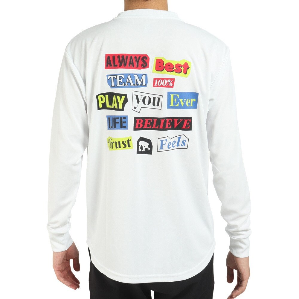 エゴザル（EGOZARU）（メンズ）バスケットボールウェア カットキャラクターズ ロングスリーブTシャツ EZLT-F2219-025 速乾★★★