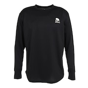 エゴザル(EGOZARU)(メンズ、レディース) バスケットボールウェア ブリーチバックプリント ロングスリーブTシャツ EZLT-F2201