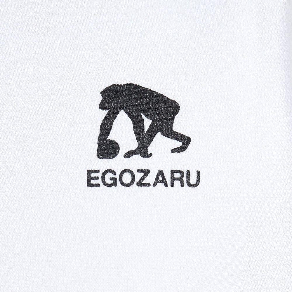 エゴザル（EGOZARU）（メンズ、レディース）バスケットボールウェア ロンT  ブリーチバックプリント ロングスリーブTシャツ EZLT-F2201-025