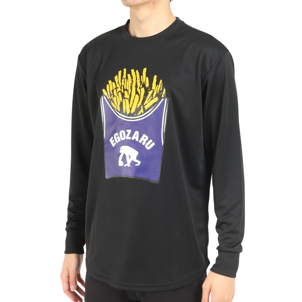エゴザル（EGOZARU）（メンズ）バスケットボールウェア ポテトタンク ロングスリーブTシャツ EZLT-F2207-012  スポーツ用品はスーパースポーツゼビオ