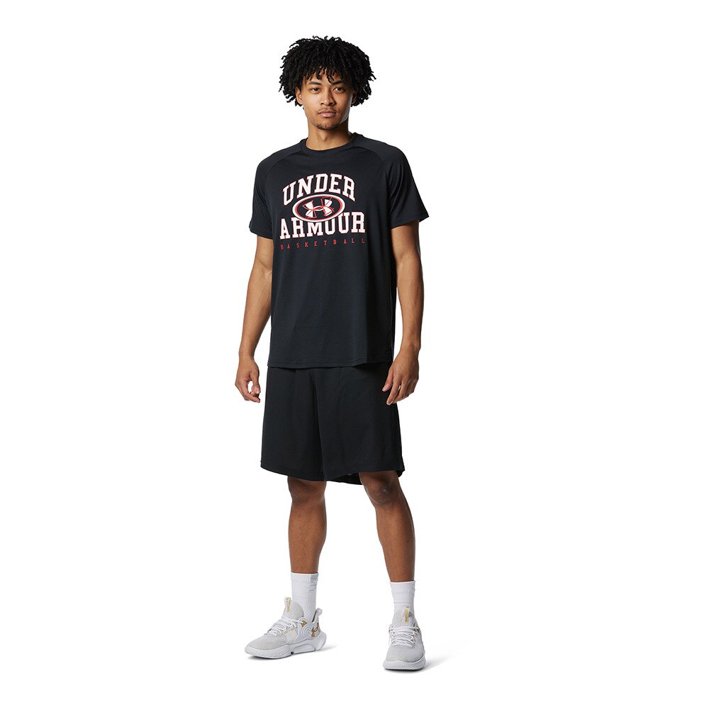 アンダーアーマー（UNDER ARMOUR）（メンズ）バスケットボールウェア Tech グラフィック 半袖Tシャツ 1378326 001