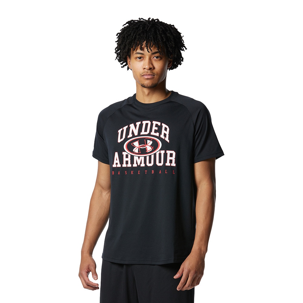 アンダーアーマー（UNDER ARMOUR）（メンズ）バスケットボールウェア Tech グラフィック 半袖Tシャツ 1378326 001