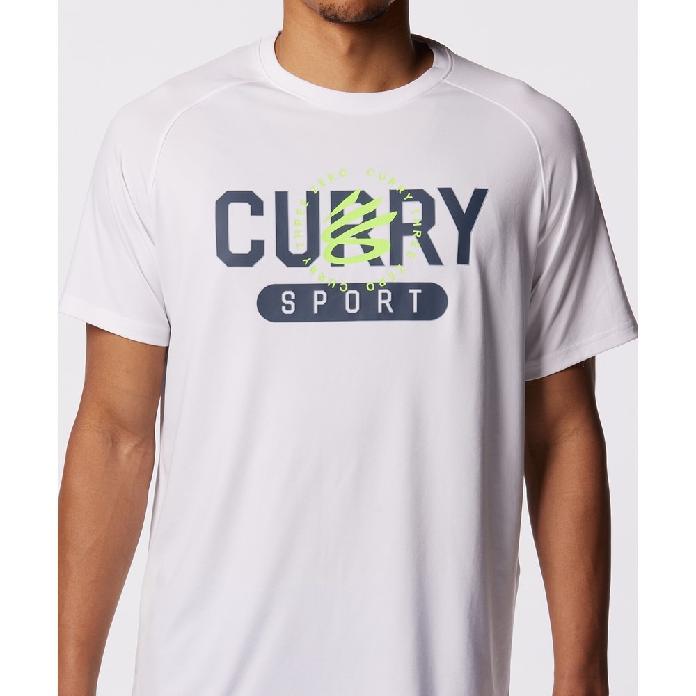 アンダーアーマー（UNDER ARMOUR）（メンズ）バスケットボールウェア カリー テック 半袖Tシャツ 1378328 100  スポーツ用品はスーパースポーツゼビオ