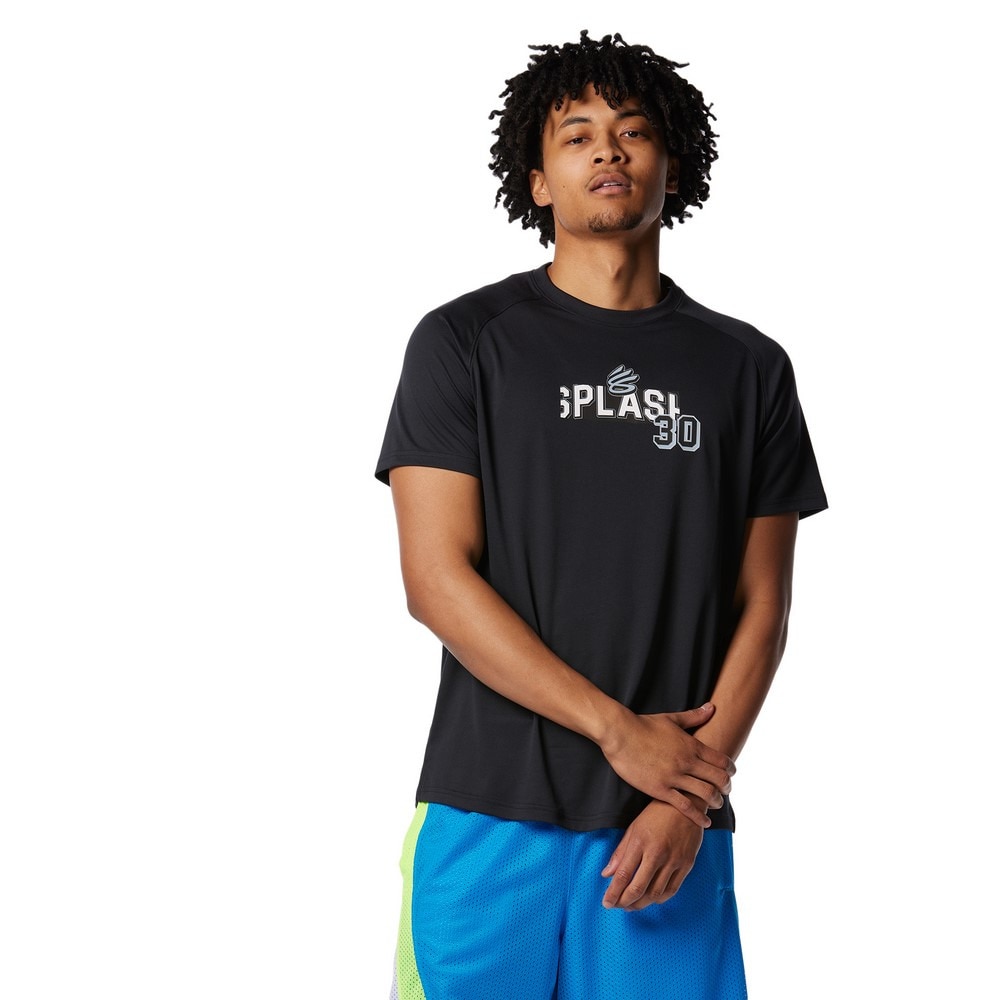 アンダーアーマー（UNDER ARMOUR）（メンズ）バスケットボールウェア カリー テック 半袖Tシャツ 1378329 001 速乾